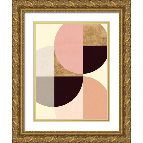 Wonder Wheels I Gold Ornate Wood Framed Art Print with Double Matting by Warren, Annie