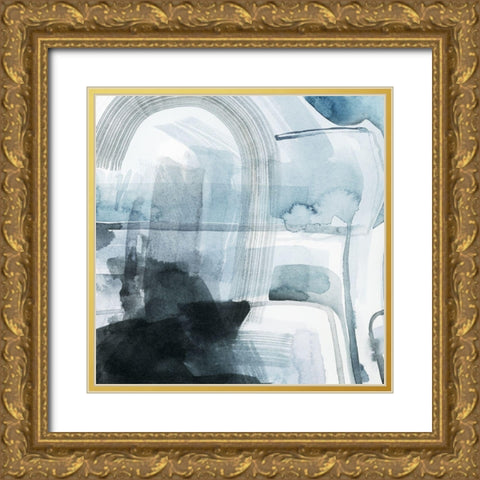 Storm Arches I Gold Ornate Wood Framed Art Print with Double Matting by Popp, Grace