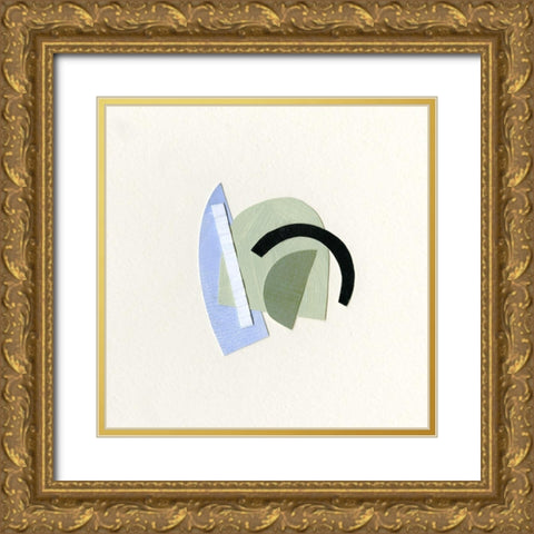 Bits and Pieces II Gold Ornate Wood Framed Art Print with Double Matting by Caroline, Emma