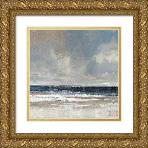 Embellished Distant Land II Gold Ornate Wood Framed Art Print with Double Matting by OToole, Tim