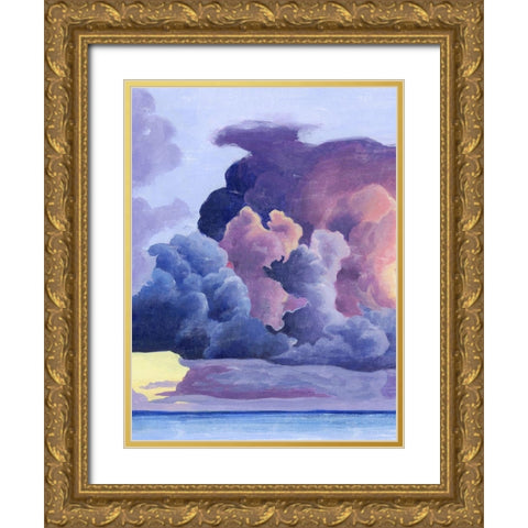 Magnificent Sky I Gold Ornate Wood Framed Art Print with Double Matting by Popp, Grace