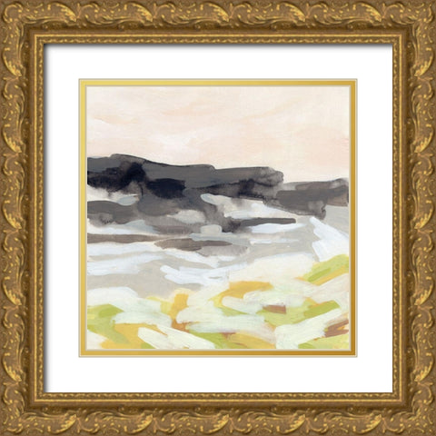 Nordic Delta I Gold Ornate Wood Framed Art Print with Double Matting by Vess, June Erica