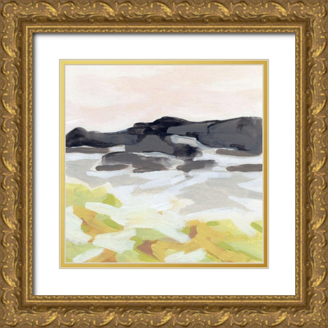 Nordic Delta II Gold Ornate Wood Framed Art Print with Double Matting by Vess, June Erica