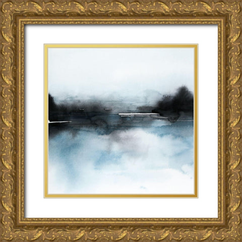 Cloud Forest II Gold Ornate Wood Framed Art Print with Double Matting by Popp, Grace