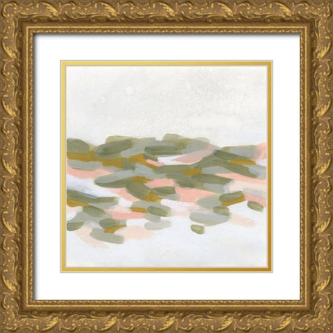 Hillside Impressions I Gold Ornate Wood Framed Art Print with Double Matting by Vess, June Erica