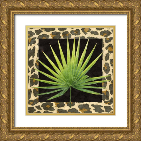 Tropic Collection I Gold Ornate Wood Framed Art Print with Double Matting by Saunders, Alonzo
