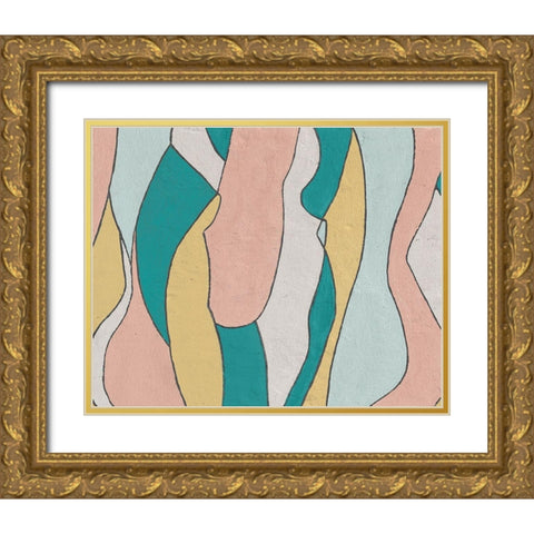 Hidden Figures I Gold Ornate Wood Framed Art Print with Double Matting by Saunders, Alonzo