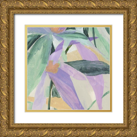 Pistils Song II Gold Ornate Wood Framed Art Print with Double Matting by Warren, Annie