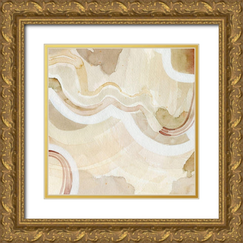 Desert Highway II Gold Ornate Wood Framed Art Print with Double Matting by Popp, Grace