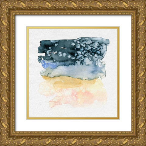 Incremental II Gold Ornate Wood Framed Art Print with Double Matting by Caroline, Emma