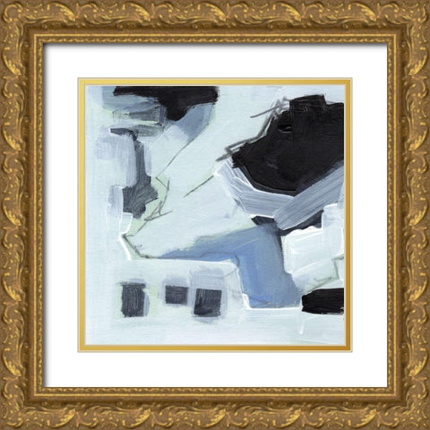 Fractal Sky V Gold Ornate Wood Framed Art Print with Double Matting by Parker, Jennifer Paxton