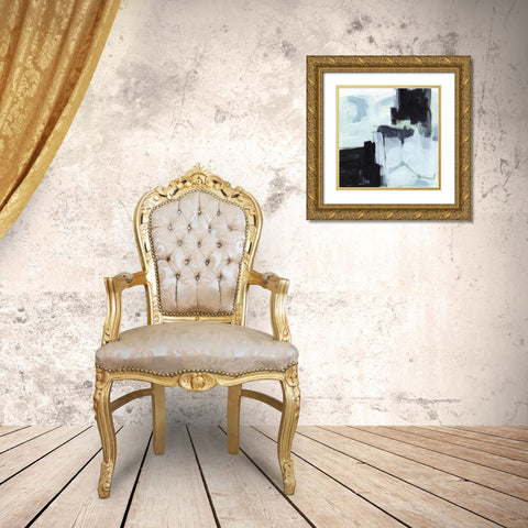 Fractal Sky VI Gold Ornate Wood Framed Art Print with Double Matting by Parker, Jennifer Paxton
