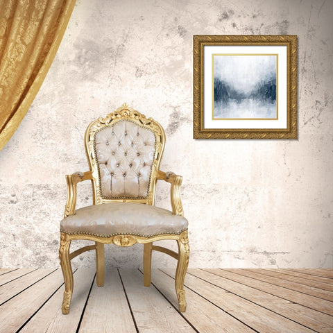 Polar Mist I Gold Ornate Wood Framed Art Print with Double Matting by Popp, Grace