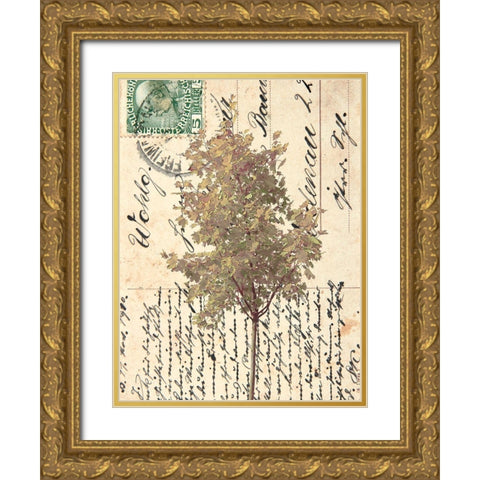 In Good Spirits II Gold Ornate Wood Framed Art Print with Double Matting by Saunders, Alonzo