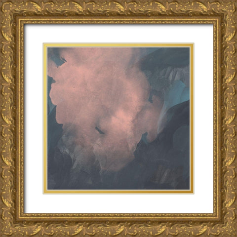 Sunset Aura I Gold Ornate Wood Framed Art Print with Double Matting by Green, Jacob