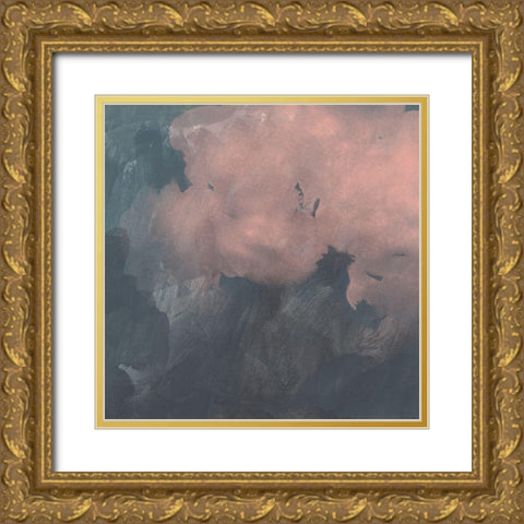 Sunset Aura II Gold Ornate Wood Framed Art Print with Double Matting by Green, Jacob