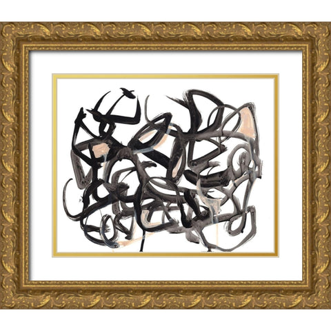 Which Way I Gold Ornate Wood Framed Art Print with Double Matting by Parker, Jennifer Paxton