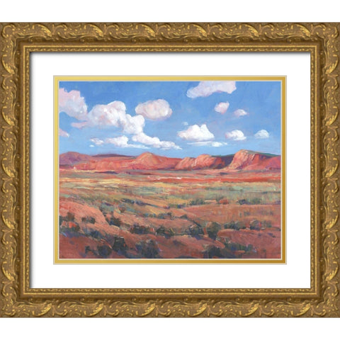 Distant Mesa I Gold Ornate Wood Framed Art Print with Double Matting by OToole, Tim