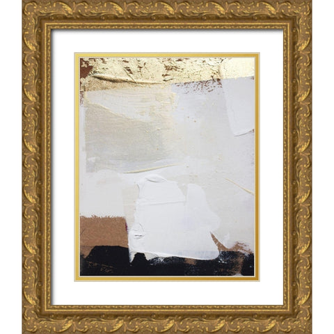 Gold Divided II Gold Ornate Wood Framed Art Print with Double Matting by Youngstrom, Kent