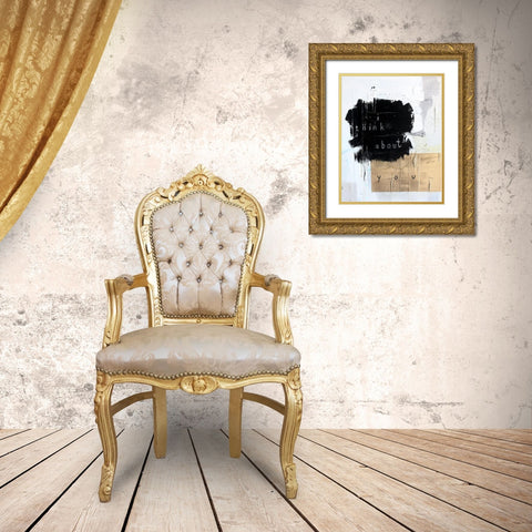 Beacon of Light V Gold Ornate Wood Framed Art Print with Double Matting by Youngstrom, Kent