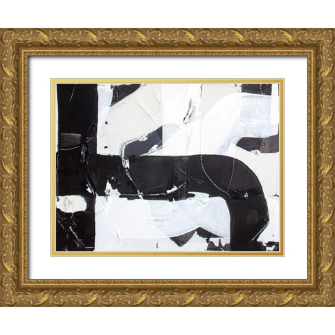 Racetrack Diptych II Gold Ornate Wood Framed Art Print with Double Matting by Youngstrom, Kent