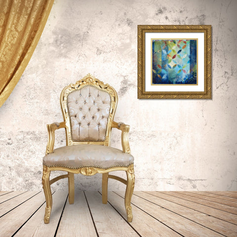 Comely + Courtly I Gold Ornate Wood Framed Art Print with Double Matting by Robinson, Heather