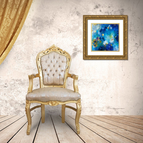 Comely + Courtly II Gold Ornate Wood Framed Art Print with Double Matting by Robinson, Heather