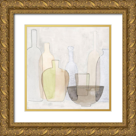 Found II Gold Ornate Wood Framed Art Print with Double Matting by Popp, Grace