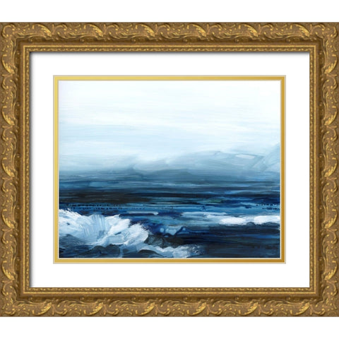 View from the Lighthouse I Gold Ornate Wood Framed Art Print with Double Matting by Popp, Grace