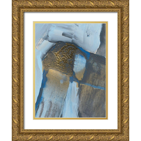 Mesmerize I Gold Ornate Wood Framed Art Print with Double Matting by Arbel, Lori