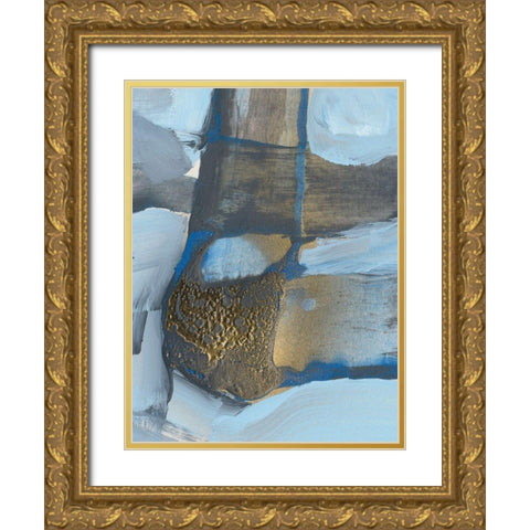 Mesmerize III Gold Ornate Wood Framed Art Print with Double Matting by Arbel, Lori