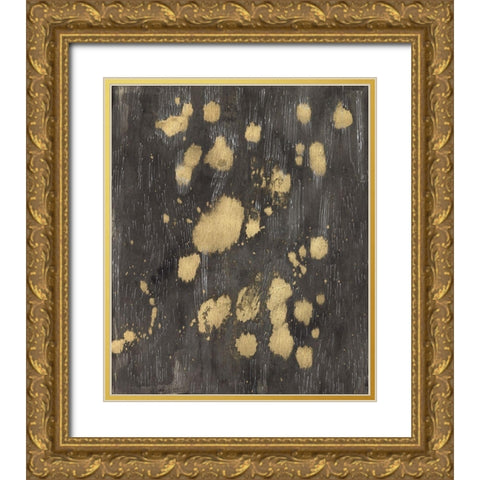 Celestial Downpour Gold Ornate Wood Framed Art Print with Double Matting by Arbel, Lori