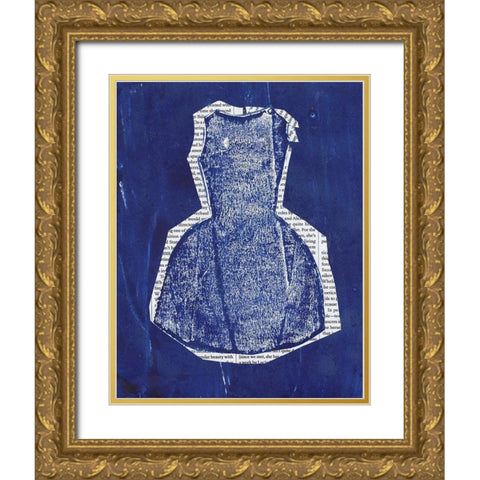 Young Maiden Gold Ornate Wood Framed Art Print with Double Matting by Combs, Joyce