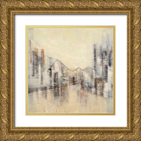 Without A Trace Gold Ornate Wood Framed Art Print with Double Matting by Shanti, Shima