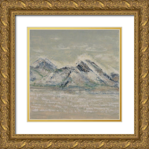 Surmountable II Gold Ornate Wood Framed Art Print with Double Matting by Shanti, Shima