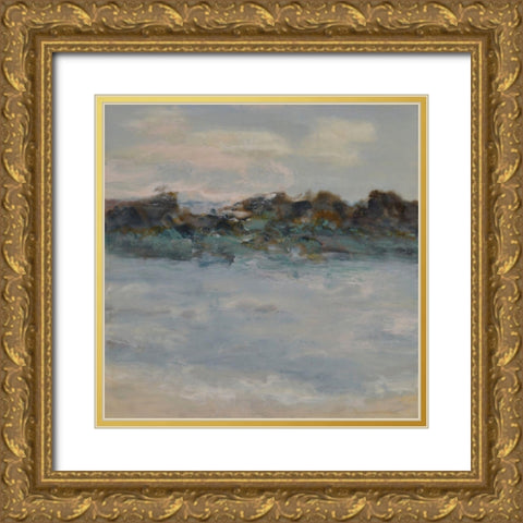 The Perilous Quest Gold Ornate Wood Framed Art Print with Double Matting by Shanti, Shima