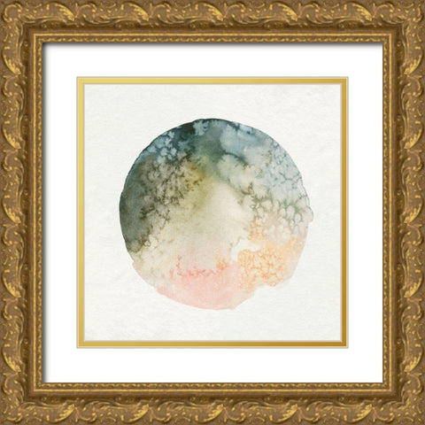 Cosmic View I Gold Ornate Wood Framed Art Print with Double Matting by Caroline, Emma