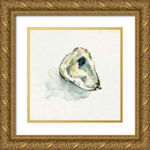 Old Salt Shell II Gold Ornate Wood Framed Art Print with Double Matting by Caroline, Emma