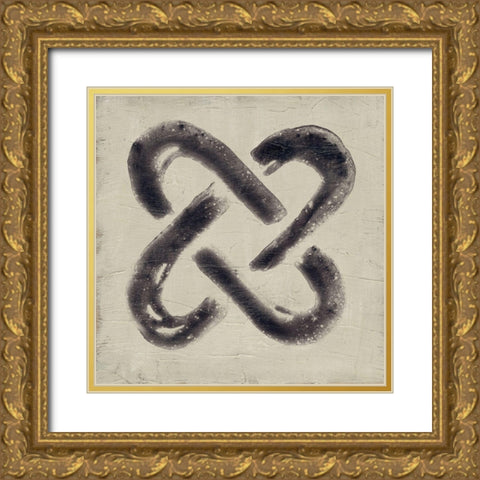 The Seven Principles I Gold Ornate Wood Framed Art Print with Double Matting by Vess, June Erica