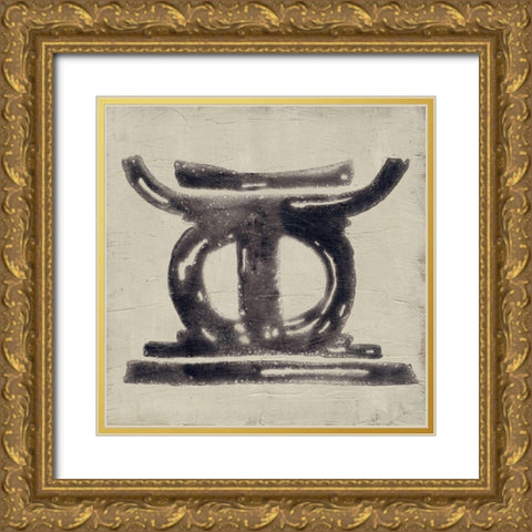 The Seven Principles II Gold Ornate Wood Framed Art Print with Double Matting by Vess, June Erica