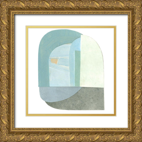 Morningtide I Gold Ornate Wood Framed Art Print with Double Matting by Caroline, Emma