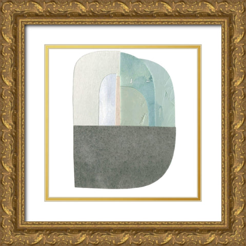 Morningtide IV Gold Ornate Wood Framed Art Print with Double Matting by Caroline, Emma