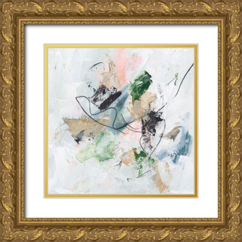 Approaching Spring III Gold Ornate Wood Framed Art Print with Double Matting by Wang, Melissa