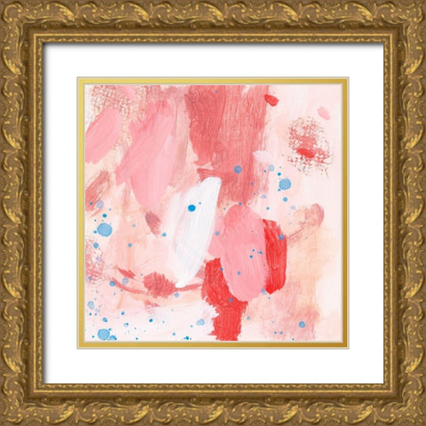 Pink Sky III Gold Ornate Wood Framed Art Print with Double Matting by Wang, Melissa