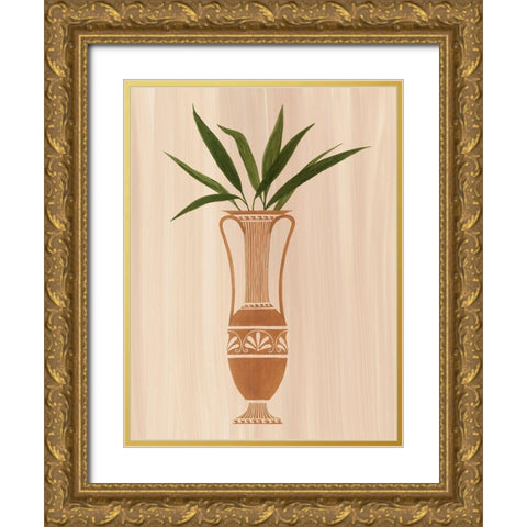 Dianas Vessel I Gold Ornate Wood Framed Art Print with Double Matting by Popp, Grace