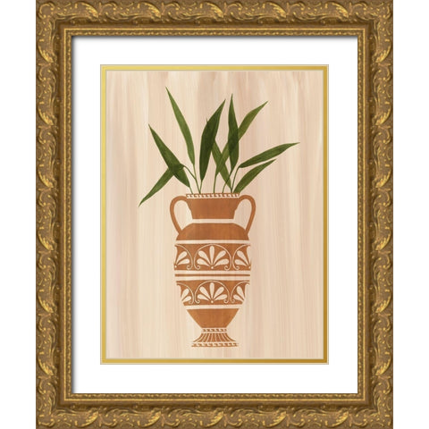 Dianas Vessel II Gold Ornate Wood Framed Art Print with Double Matting by Popp, Grace