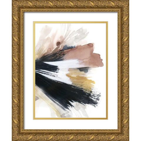 Desert Eruption II Gold Ornate Wood Framed Art Print with Double Matting by Popp, Grace