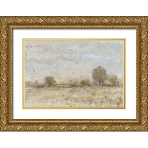 Late Harvest I Gold Ornate Wood Framed Art Print with Double Matting by OToole, Tim