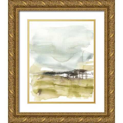 Moody Moor I Gold Ornate Wood Framed Art Print with Double Matting by Goldberger, Jennifer