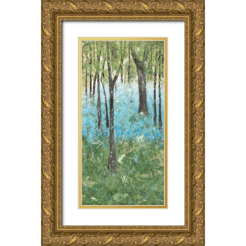 Deep Silence II Gold Ornate Wood Framed Art Print with Double Matting by Reynolds, Jade
